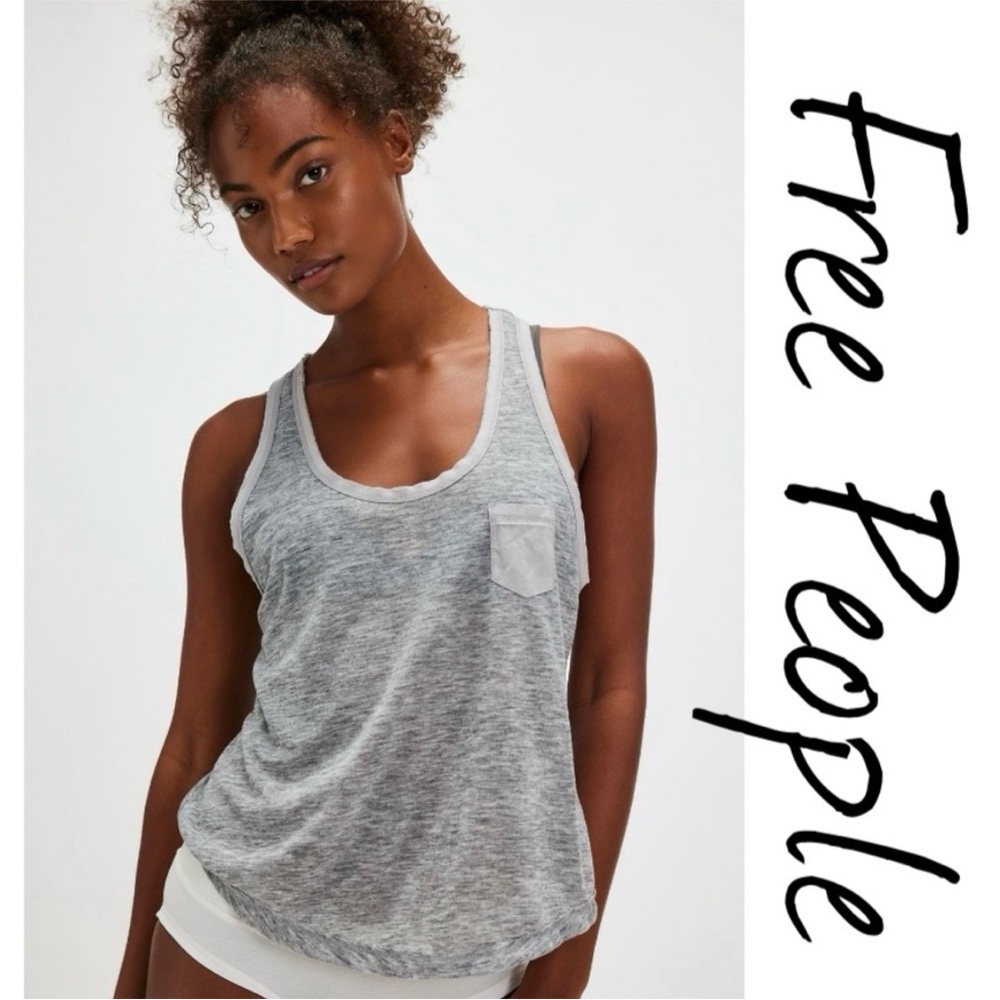 Free People Seize The Day Pocket Tank NWT XL